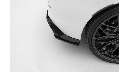 Splitter Volkswagen Golf GTI Mk8 Tył Boczne Street Pro Black v.1