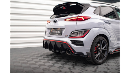 Diffuser Hyundai Kona N I Rear Street Pro Black