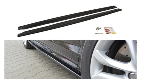 Diffuser Audi S3 8P Side Skirts Gloss Black