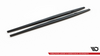 Diffuser Volkswagen Scirocco III R Side Skirts Gloss Black