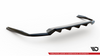 Splitter Volvo V90 S90 R-Design II Rear Central with Diffuser Gloss Black