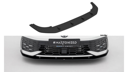 Splitter Volkswagen Golf GTI GTE R-Line Mk8 Facelift Przód Street Pro Black