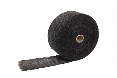 TurboWorks Exhaust heat wrap 50mm x 1mm 15m Black