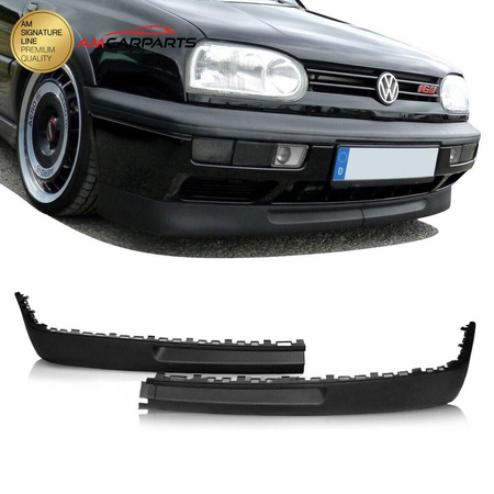 Diffuser Volkswagen Golf III Front Bumper Matt Black