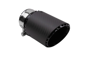 Exhaust Tip 101mm enter 67mm Carbon Matte