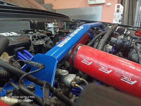 Front upper strut bar Honda Prelude II 2 Black