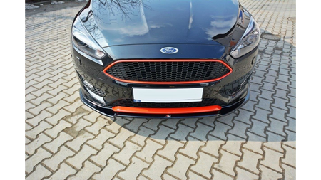 Splitter Ford Focus ST-Line III Facelift przód v.2 Gloss Black