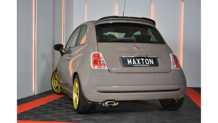 Splitter Fiat 500 Rear Side Gloss Black