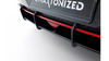 Diffuser Hyundai Elantra N Mk7 Rear Street Pro Black