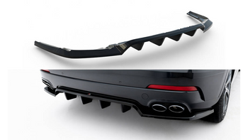 Splitter Maserati Levante GT Mk1 Facelift Rear Central with Diffuser