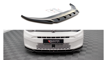 Front Splitter V.1 Volkswagen Caddy Mk5 Gloss Black