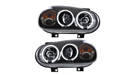 Lights Volkswagen Golf IV Front Black