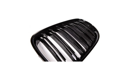 Grill BMW 7 F01 F02 F03 F04 podwójne żeberka Gloss Black