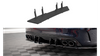 Diffuser Mercedes-Benz C W205 C43 Facelift Rear Street Pro Black-Red