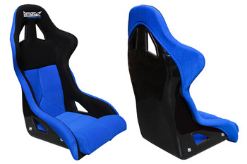 Racing Seat Bimarco Cobra PRO Welur Blue-Black FIA