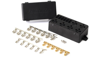 Haltech 6-circuit fuse box with cover