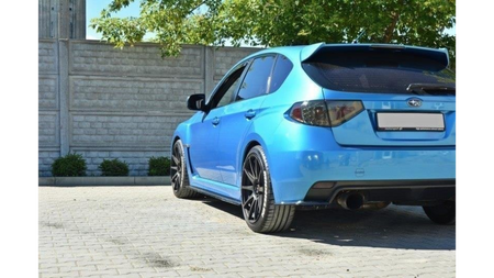 Diffuser Subaru Impreza III WRX STI Side Skirts Gloss Black