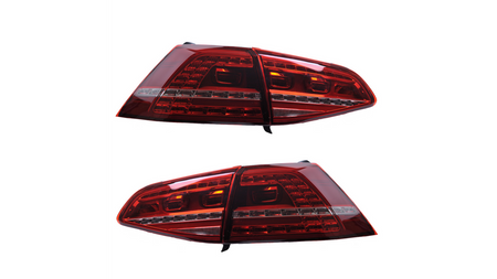 Lights Volkswagen Golf 7 Rear Dynamic LED Red