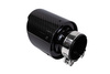 Końcówka tłumika 114mm wejście 70mm Carbon Gloss