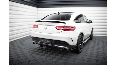 Splitter Mercedes-Benz GLE 43 Coupe C292 Tył Środkowy z Dyfuzorem