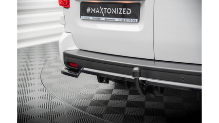 Splitter Citroen Jumpy III Tył Środkowy z Dyfuzorem