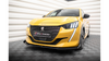 Splitter Peugeot 208 GT II Front Pro + flaps Black