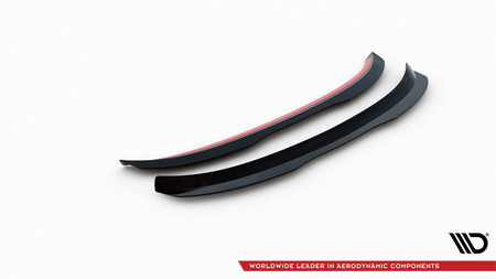 Spoiler Volkswagen Scirocco III R Rear Gloss Black