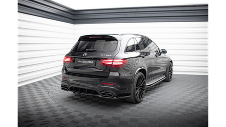 Splitter Mercedes-Benz GLC 63 SUV X253 Rear Central with Diffuser v.2