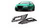 Fog Light Covers Audi A4 B8 Facelift Gloss Black