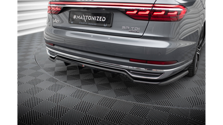 Splitter Audi A8 D5 Rear Central with Diffuser