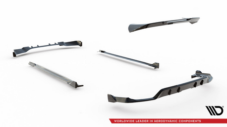 Splitters set BMW X5 G05 M-Pack Facelift Carbon