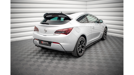 Splitter Opel Astra GTC OPC-Line J Tył Boczne v.1 Gloss Black