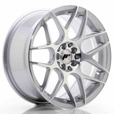 JR Wheels JR18 17x8 ET25 4x100/108 Silver Mach