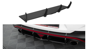 Diffuser Hyundai I30 N Fastback Mk3 Rear Street Pro Black-Red