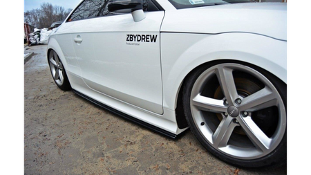 Diffuser Audi TT 8J RS Side Skirts Gloss Black