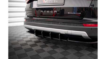 Diffuser Seat Ateca I Rear Street Pro Black-Red