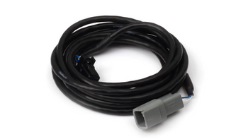 Haltech Tyco CAN dashboard adapter cable. Deutsch DTM-2 female connector to Tyco 8-pin black connector.