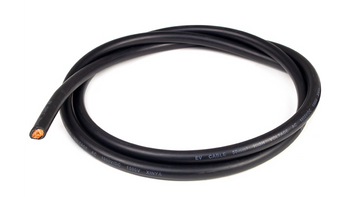 Black 1 AWG 1m battery cable (sold by the meter)