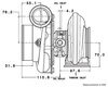 Turbosprężarka Garrett GTX3582R GEN II Reverse Rotation