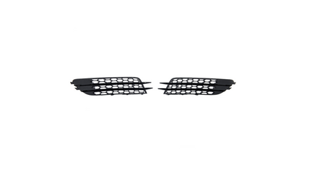 Fog Light Covers Audi A6 C7 Allroad Gloss Black