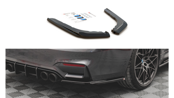 Splitter BMW 4 F82 M-Pack Rear Side v.2 Gloss Black