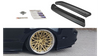 Splitter Audi A7 C7 S-Line Rear v.1 Gloss Black