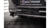 Splitter BMW X6 F86 M-Pack Rear Central with Diffuser Gloss Black