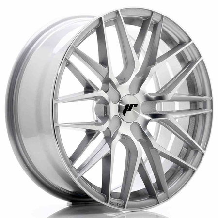 JR Wheels JR28 18x7,5 ET40 BLANK Silver Machined Face