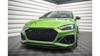 Splitter Audi RS5 F5 Facelift przód v.3 Gloss Black