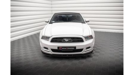 Splitter Ford Mustang V Facelift przód Gloss Black