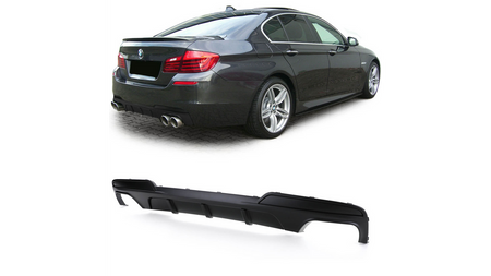 Diffuser BMW 5 F10 F11 Rear Matt Black