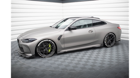 Flapsy BMW 4 G82 M-Pack Boczne Carbon