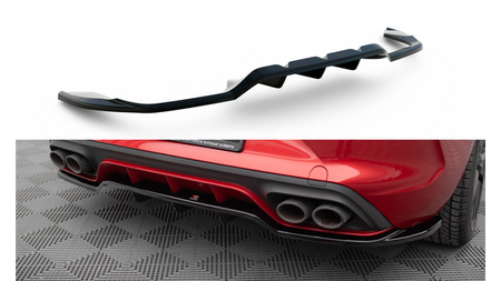 Splitter Cupra Leon Rear Central with Diffuser