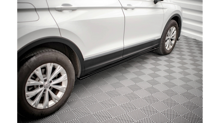 Diffuser Volkswagen Tiguan II Side Skirts Gloss Black